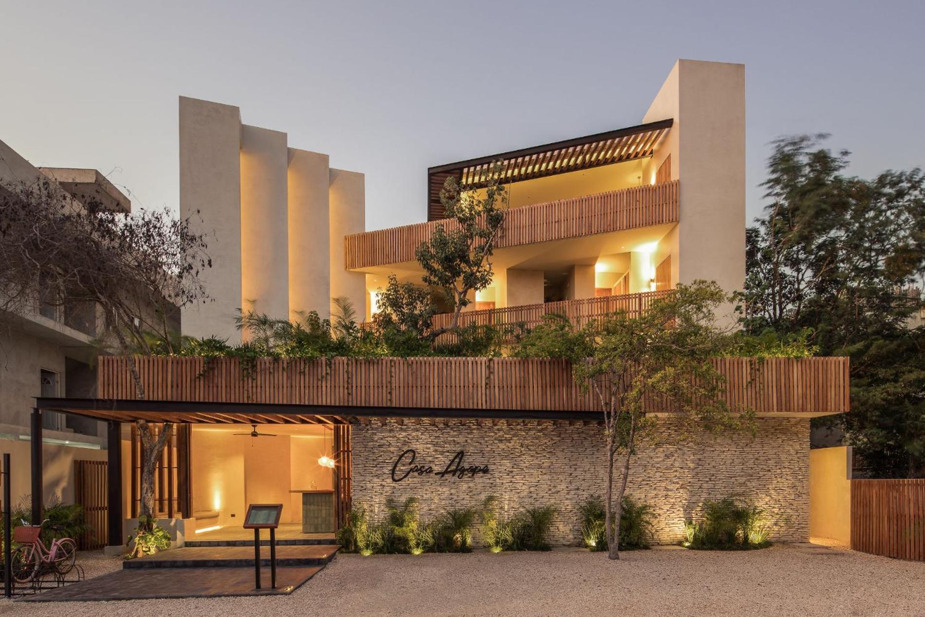 Casa Agape Hotel Tulum With Beach Club Access Exterior photo